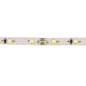 Светодиодная лента S-формы 2835 12В 60 led/м 9,6W/м 6000К IP65