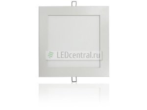 Светодиодная панель BKV-200x200-11W (белый квадрат в квадрате, 11W, 200x200x13mm)
