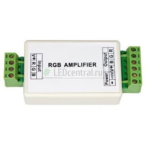 LED усилитель для RGB контроллеров, модулей и лент 12V/144W LUX