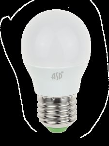 Лампа светодиодная LED-ШАР-standard 7.5Вт 160-260В Е27 675Лм ASD