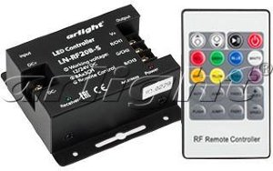 Контроллер Arlight  LN-RF20B-S (12-24V, 288-576W, ПДУ 20кн)