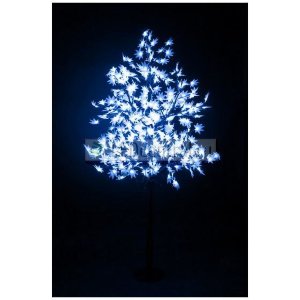 Светодиодное дерево "Клён", высота 2,1м, диаметр кроны 1,8м, синие светодиоды, IP 65, понижающий трансформатор в комплекте, LUX