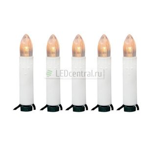 Гирлянда "Свечи LED" 6 м, 40 диодов, цвет теплый белый