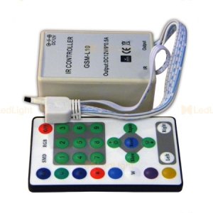 RGB-контроллер BT-1600-minus (12V, 144W, IR-ПДУ, 27 кнопок)
