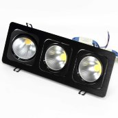 Светодиодный светильник встраиваемый 120.3 series black housing BW138 (30W,220V,day white) Светодиодный светильник встраиваемый 120.3 series black housing BW138 (30W,220V,day white)