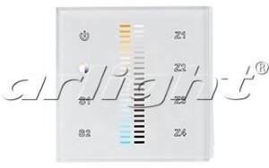 Панель Arlight Sens SR-2830B-AC-RF-IN White (220V,MIX+DIM,4зоны)