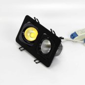 Светодиодный светильник встраиваемый 98.2 series black housing BW157 (10W,220V,day white) Светодиодный светильник встраиваемый 98.2 series black housing BW157 (10W,220V,day white)