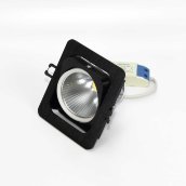 Светодиодный светильник встраиваемый 120.1 series black housing BW142 (10W,220V,day white) Светодиодный светильник встраиваемый 120.1 series black housing BW142 (10W,220V,day white)
