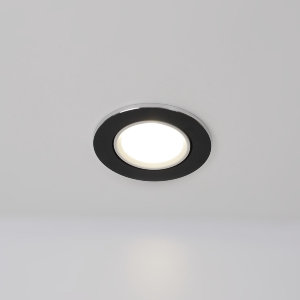 Светодиодный светильник встраиваемый 86 series black housing BW502 (5W,220V,day white)