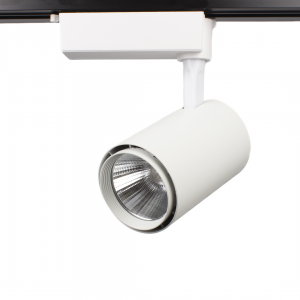 Светодиодный светильник трековый 2L INT-931 (30W, 220V, warm white, белый корпус)