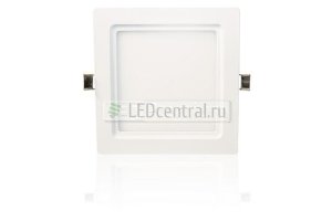 Светодиодная панель IM-200x200-21W (белый квадрат в квадрате, 21W, 200x200x23mm)
