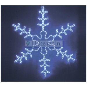 Фигура BN-107-LED "Большая Снежинка" светодиодная синяя, размер 95*95 см LUX