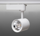 Трековый светодиодный светильник Track-104 (220V, белый корпус, 10W, однофазный) Трековый светодиодный светильник Track-104 (220V, белый корпус, 10W, однофазный)