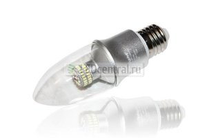 Светодиодная лампа E27 CR-DP-Candle 6W