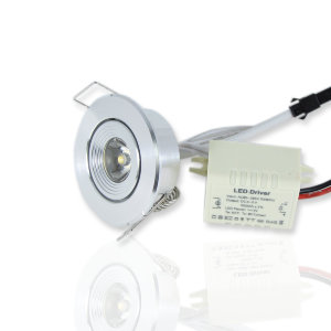 Светодиодный светильник точечный круглый 220V 1W SP4 