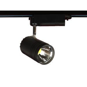 Трековый светодиодный светильник TRV-5010 (220V, черный корпус, 15W, однофазный)