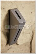 Светодиодный светильник Bent-MS (AC110-240V, 2x3W CREE, серебристый металлик) Светодиодный светильник Bent-MS (AC110-240V, 2x3W CREE, серебристый металлик)