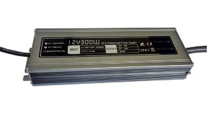 Блок питания для светодиодных лент 12V 300W IP67 Compact