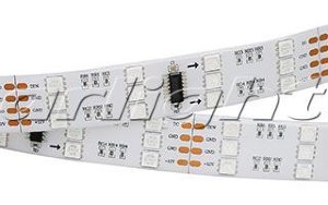 Светодиодная лента Arlight SPI-5000SE 12V RGB (5060, 480 LED x3,1812)