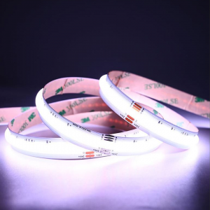 Светодиодная лента COB, 784 chip/m, RGB+ дневная 4000K, 24V, 20W/m, CRI>90, P12, IP20