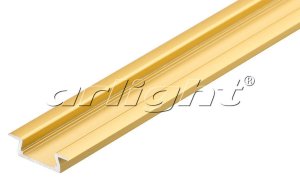 Алюминиевый Профиль Arlight  MIC-F-2000 ANOD Gold Light