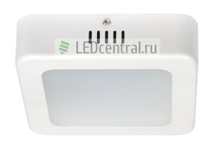 Светодиодный светильник MBD-101 MB122 (8W, square, white)