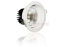 Светодиодный светильник LTD-140WH (белый круг, 25W, 220V, 1x25W)