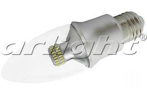 Светодиодная Arlight  лампа E27 CR-DP-Candle 6W White