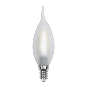 Светодиодная лампа пятилепестковая LED-CW35-6W/WW/E14/FR PLS02WH