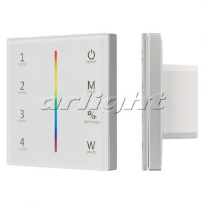 Панель Arlight Sens SMART-P22-RGBW White (12-24V, 4x3A, 2.4G)