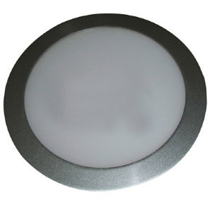 Светодиодная панель 240x12 (серый круг) 11W Warm White