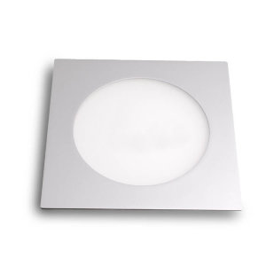 Светодиодная панель 180x180x12 (серый квадрат) 10W