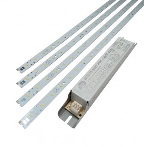 Комплект для сборки светодиодного светильника 4 модуля по 24 диодов (96 диодов), 39 Вт, 5150 лм.