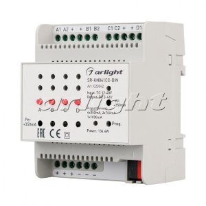 Контроллер тока Arlight SR-KN041CC-DIN (12-48V, 4x350/700mA)