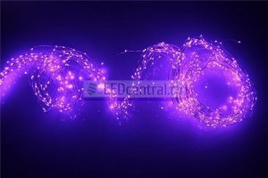 Светодидоная гирлянда "Лоза" 350LED, 12V, пурпурный