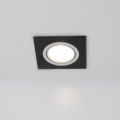 Светодиодный светильник встраиваемый S-99-1 head Nest черный квадрат (5W, 220V) Светодиодный светильник встраиваемый S-99-1 head Nest черный квадрат (5W, 220V)