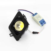 Светодиодный светильник встраиваемый 98.1 series black housing BW902 (5W,220V,day white) Светодиодный светильник встраиваемый 98.1 series black housing BW902 (5W,220V,day white)
