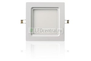Светодиодная панель IM-170x170-16W (белый квадрат в квадрате, 16W, 170x170x23mm)