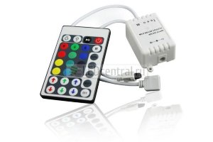 RGB-контроллер LN-IR28B (12V, 72W, IR-ДУ, 28 кнопок)