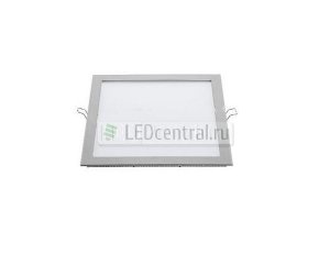 Светодиодная панель DL300x300S-25W (серый квадрат в квадрате, 25W,3000x300x13mm)