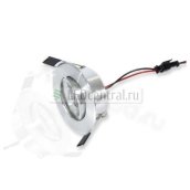 Светодиодный светильник SPOT-SP67-1W (220V, 1W, серебристое обрамление, круглый) Светодиодный светильник SPOT-SP67-1W (220V, 1W, серебристое обрамление, круглый)