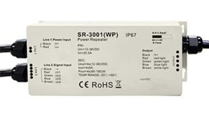 RGB-усилитель SR-3001WP(12/24/36V, 240/480/720W, 4CH)