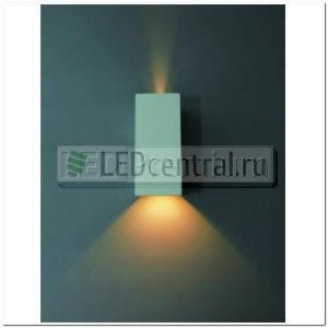 Светодиодный светильник Flexsible-MS (AC110-240V, 2x3W CREE, серебристый металлик)