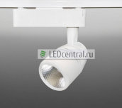 Управляемый трековый светодиодный светильник Track-108-REMOTE (220V, 30W, MIX-White, белый корпус)