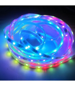 Программируемая лента Бегущая волна SPI-RGB 5050 30LED 12V IP67