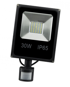 Светодиодный прожектор с датчиком движения SMD SLIM 30W 220V IP65 White