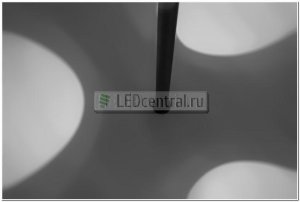 Ландшафтный светодиодный столб Post-500-BA (AC100-240V, 4х1W EDISON, глянец)